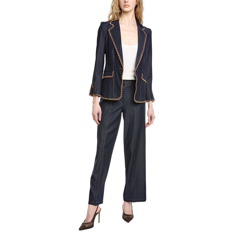 Nanette Nanette Lepore Womens 2pc Suit Set, Blue